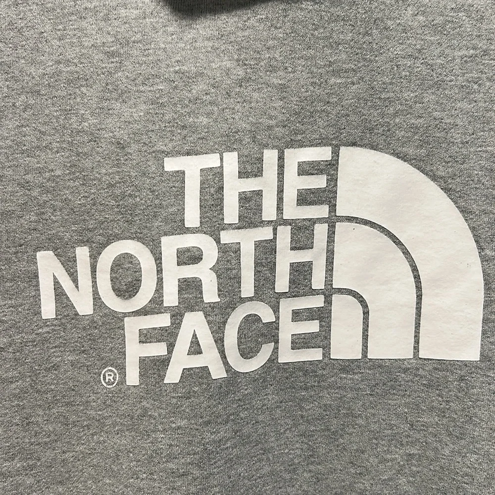 The North Face Men's Half Dome Pullover Hoodie in Grey Size XL